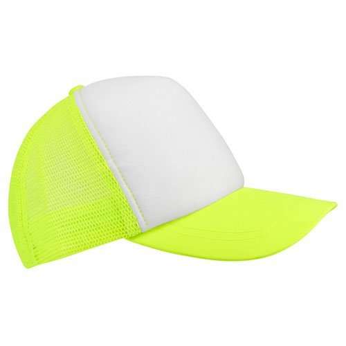 CAP004 GORRA TRUCKER AMARILLO NEON