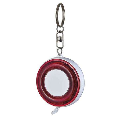 PRO005 LLAVERO FLEXÓMETRO WHEEL ROJO