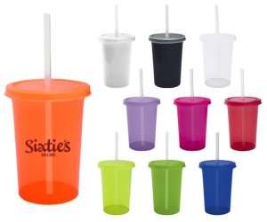 A2341 Olas Vaso Plástico