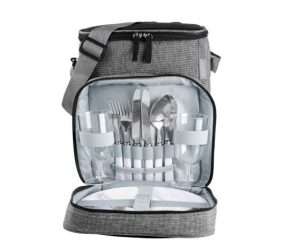 HIELERA CON SET DE PICNIC COLMAR SIN 995